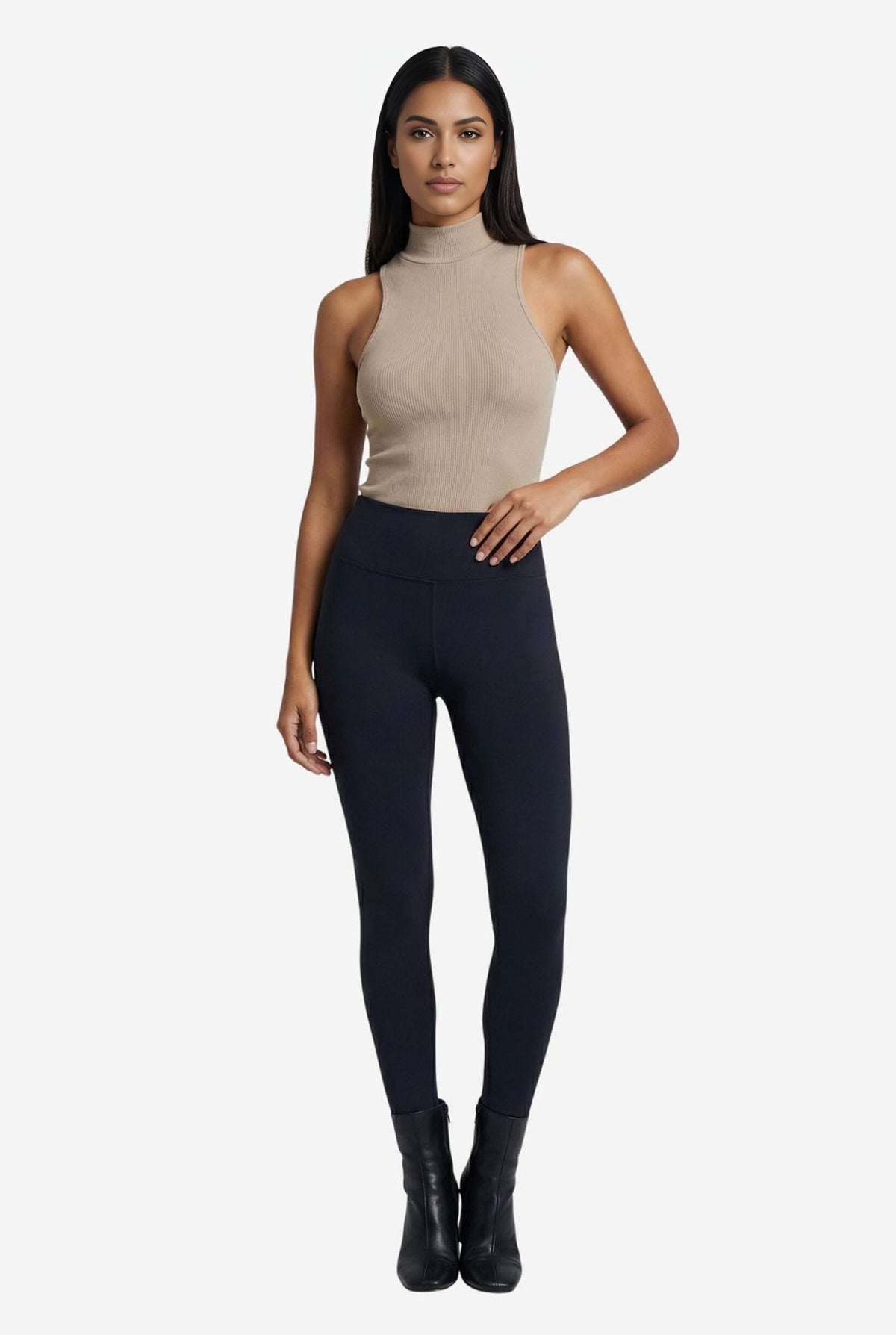 Always Ready Seamless Turtleneck Tank - Image 1