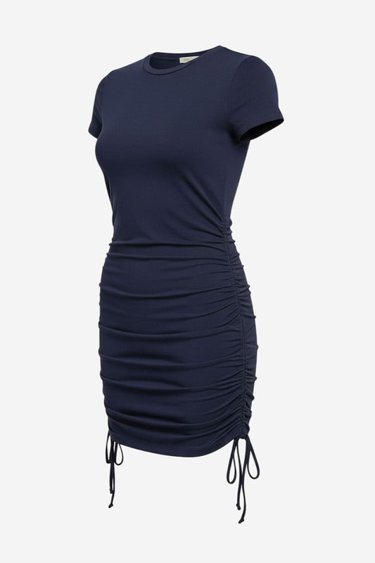 Rachel Parcell Ruched T-Shirt Mini Dress - Image 5