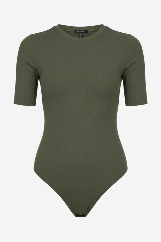 Spanx Suit Yourself Ribbed Crewneck Bodysuit - Image 2