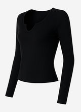 Project Social T Voyager Notch Rib Top - Thumbnail 3