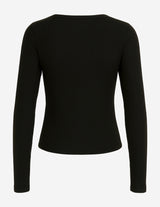 Project Social T Voyager Notch Rib Top - Thumbnail 2