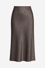 Bobeau Bias Midi Skirt - Thumbnail 1