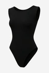 Free People Clean Lines Boat Neck Bodysuit - Thumbnail 3