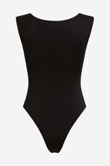 Free People Clean Lines Boat Neck Bodysuit - Thumbnail 2