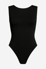 Free People Clean Lines Boat Neck Bodysuit - Thumbnail 1