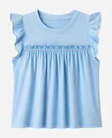 Anthropologie Maeve Sleeveless Ruffle Blouse - Thumbnail 1