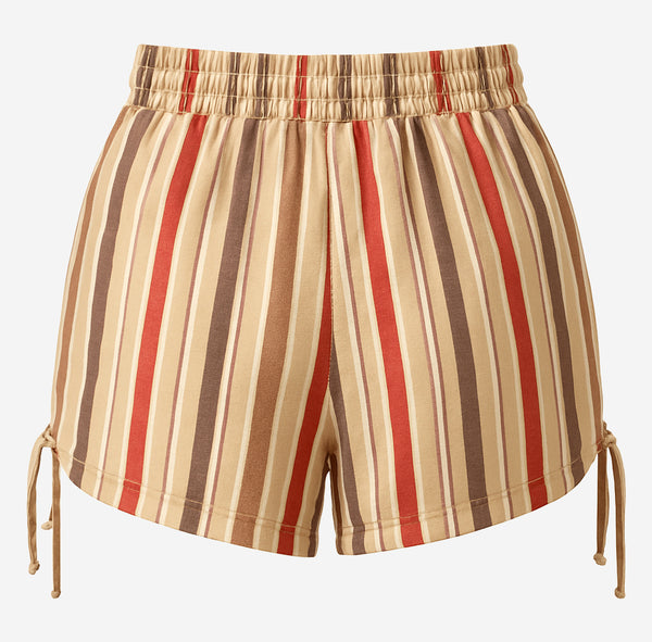 By Anthropologie Striped Micro Shorts - alternate