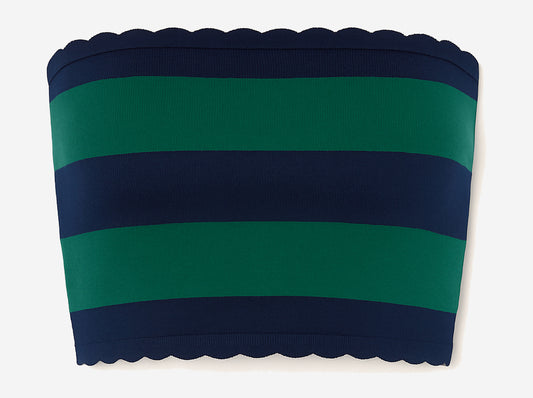 Anthropologie The Mandy Striped Strapless Top