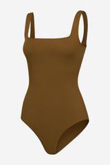 Anthropologie The Renna Seamless Square-neck Bodysuit - Thumbnail 3