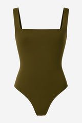 Anthropologie The Renna Seamless Square-neck Bodysuit - Thumbnail 2