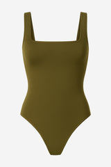 Anthropologie The Renna Seamless Square-neck Bodysuit - Thumbnail 1