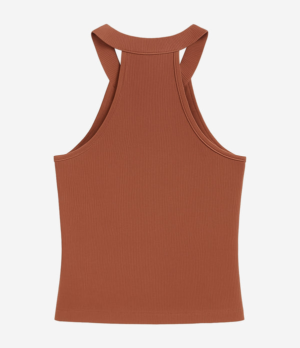 Anthropologie Pilcro Ribbed Halter Tank - alternate