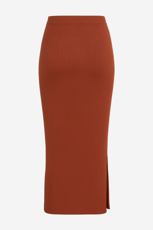 Project Social T Throw And Go Sweater Rib Midi Ski - alternate