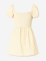 Rachel Parcell Open Back Smocked Mini Dress - Thumbnail 1
