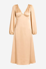 Serenette Tie-back Midi Dress - Thumbnail 1