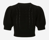Saltwater Luxe Cropped Sweater - Thumbnail 2