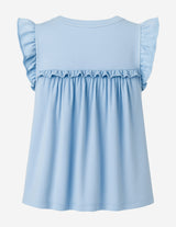 Anthropologie Maeve Sleeveless Ruffle Blouse - Thumbnail 2