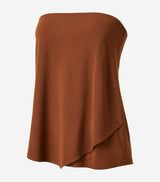 By Anthropologie Strapless Faux-wrap Top - Thumbnail 3
