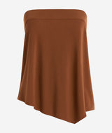 By Anthropologie Strapless Faux-wrap Top - Thumbnail 1