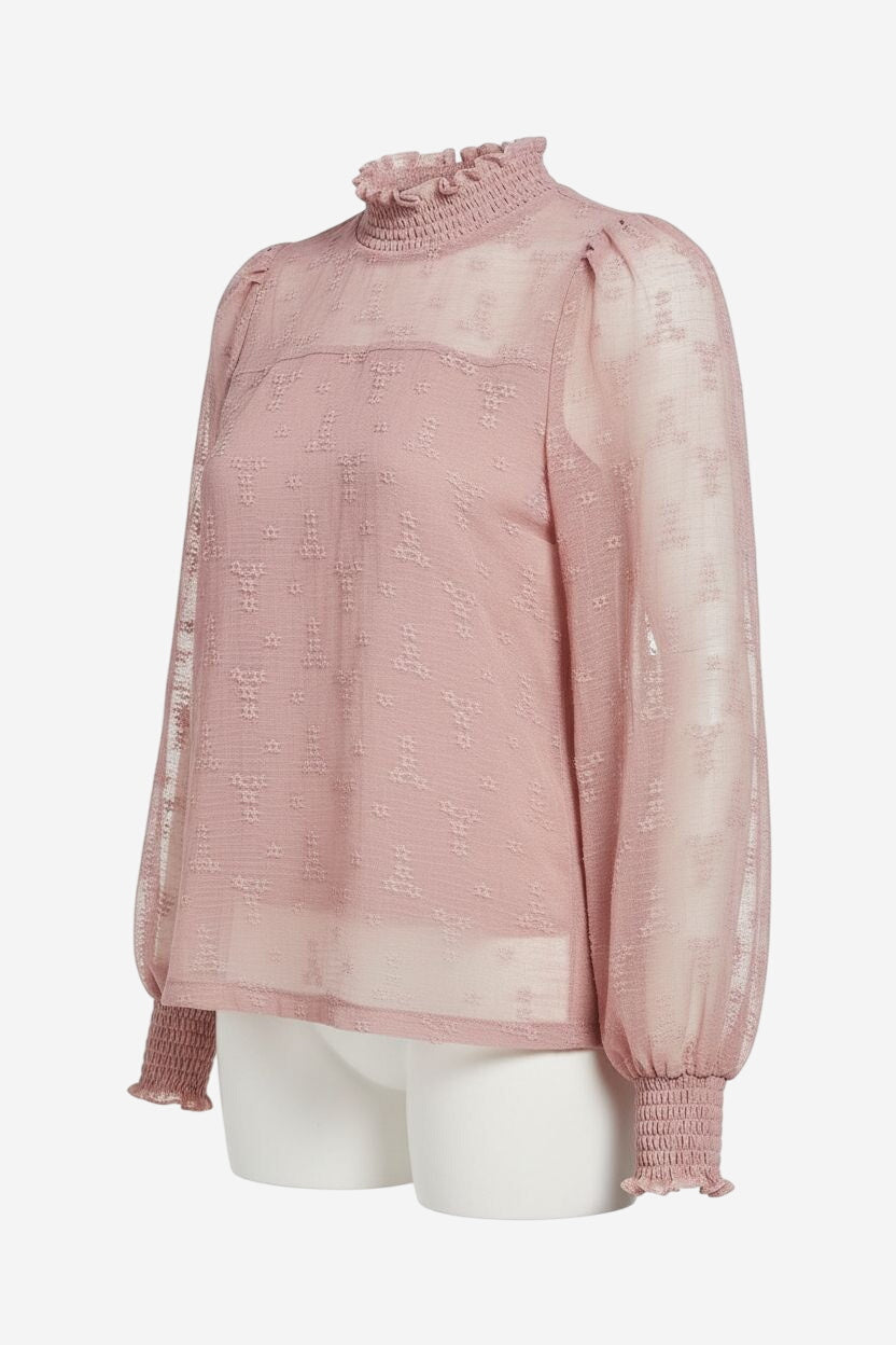 Adrianna Papell Smocked Knit Top - Image 5
