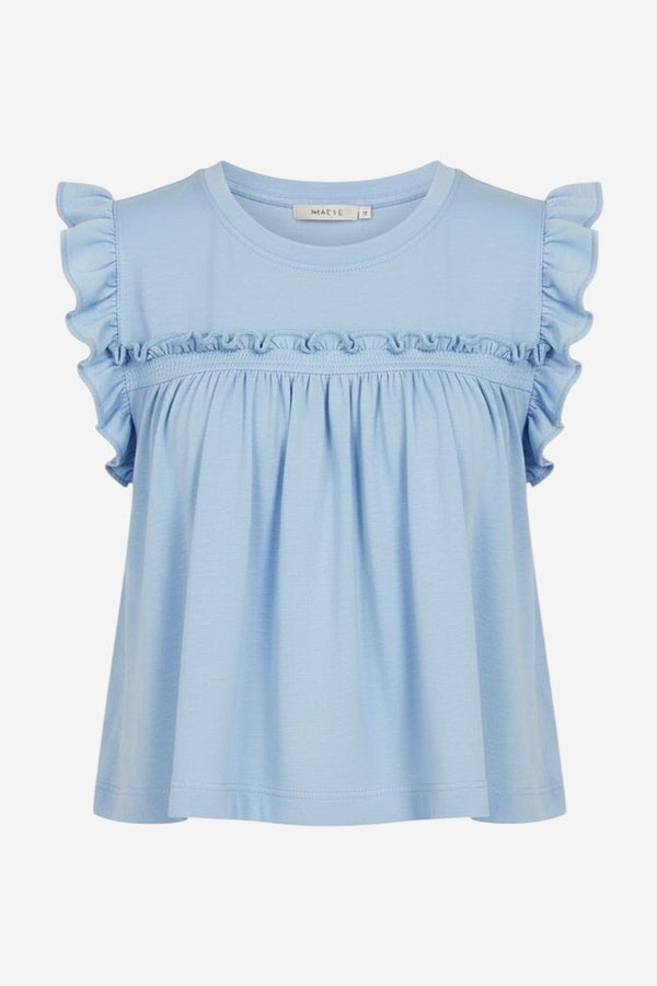 Maeve Sleeveless Ruffle Blouse - alternate