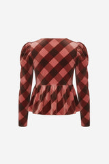 Maeve Velvet Babydoll Top - Thumbnail 4