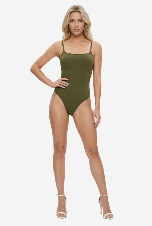 The Renna Seamless Square-Neck Bodysuit