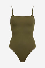 The Renna Seamless Square-Neck Bodysuit - Thumbnail 2