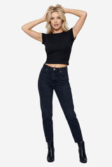 The Renna Seamless High-Neck Top - Thumbnail 1