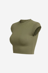 The Renna Seamless High-Neck Top - Thumbnail 5