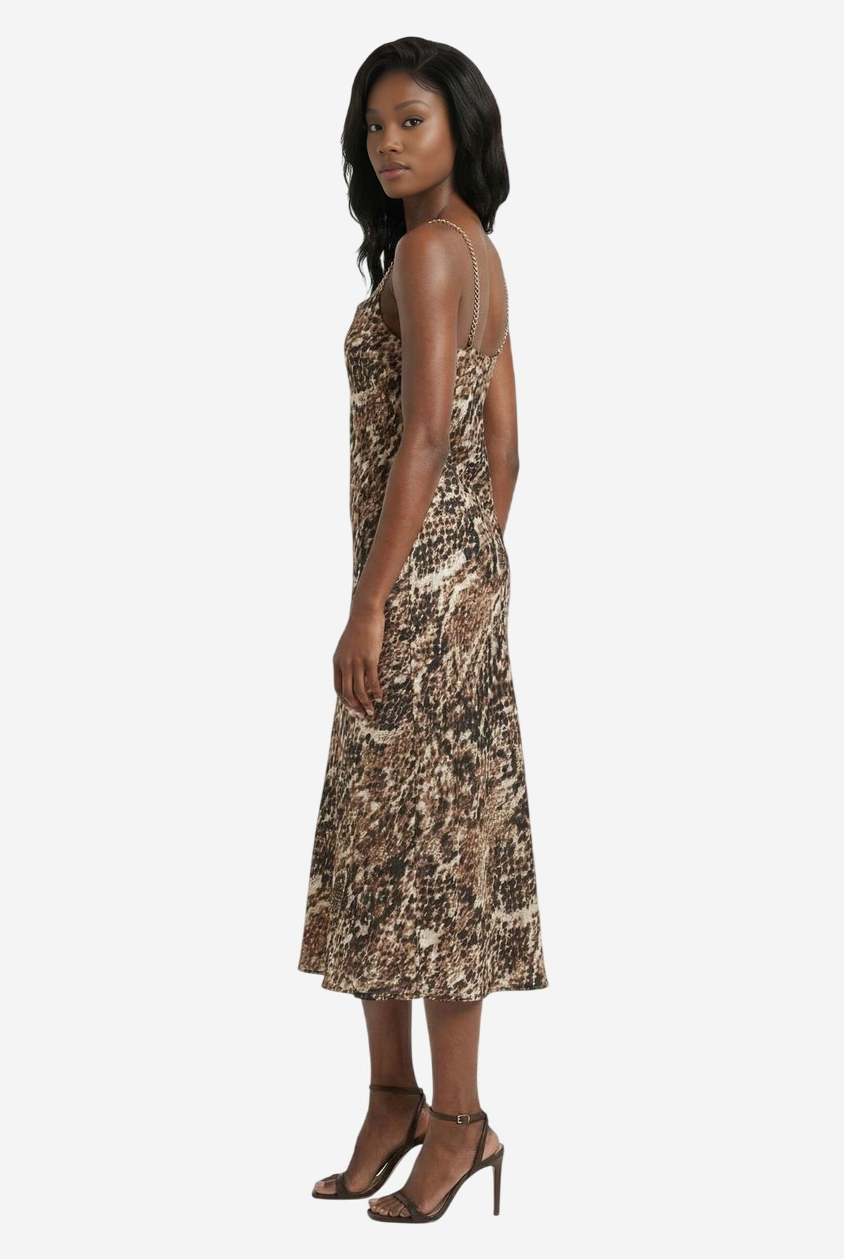 By Anthropologie Square-Neck Slip Dress - Image 3