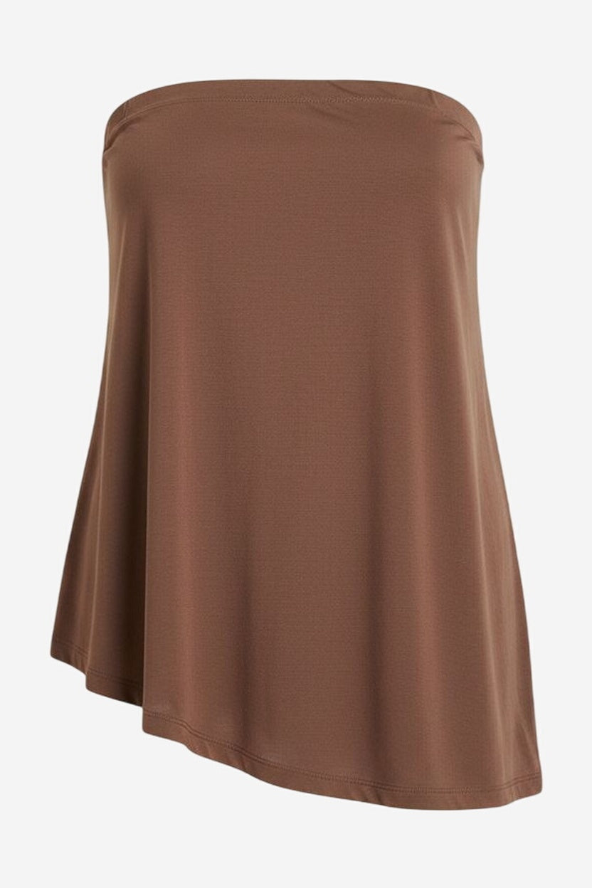 By Anthropologie Strapless Faux-Wrap Top - Image 2