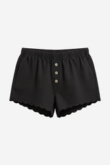 By Anthropologie Scallop Micro Shorts - Thumbnail 2
