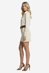 Pilcro Denim Mini Skirt - Thumbnail 3