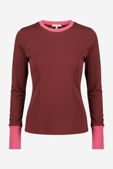 Maeve Long-Sleeve Seamed Tee - Thumbnail 2