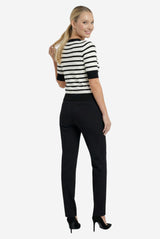 Maeve Half-Sleeve Henley Tee - Thumbnail 3
