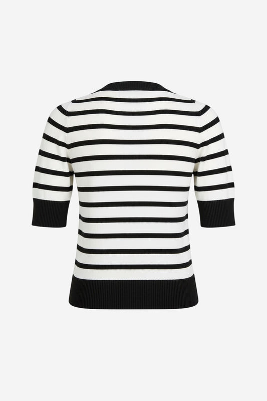 Maeve Half-Sleeve Henley Tee - Image 4