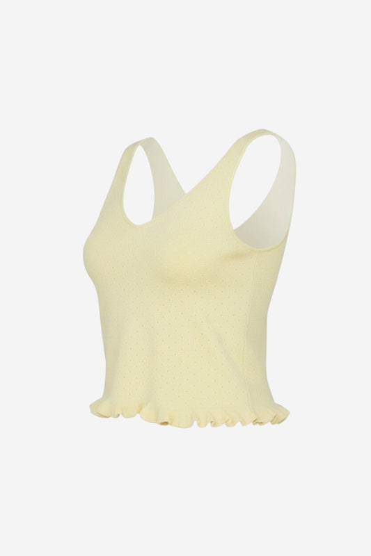 By Anthropologie Pointelle Tank - Image 5