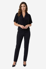 Ariella Surplice Blouse - Thumbnail 1