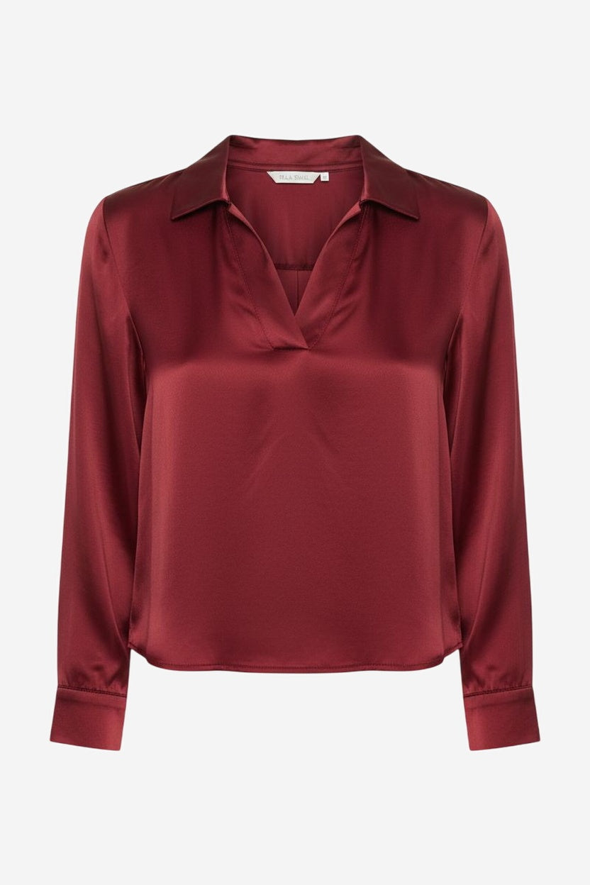 Bella Dahl Wide Placket Pullover - Image 2