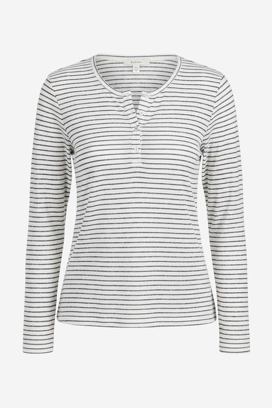 Bobeau Caty Henley Top - Image 2
