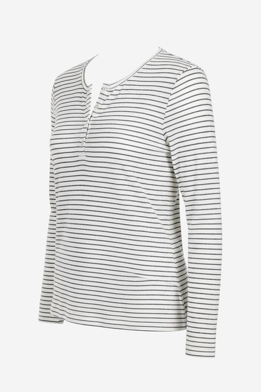 Bobeau Caty Henley Top - Image 5
