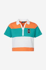 Fila X Dvrx Cropped Polo Shirt - Thumbnail 2