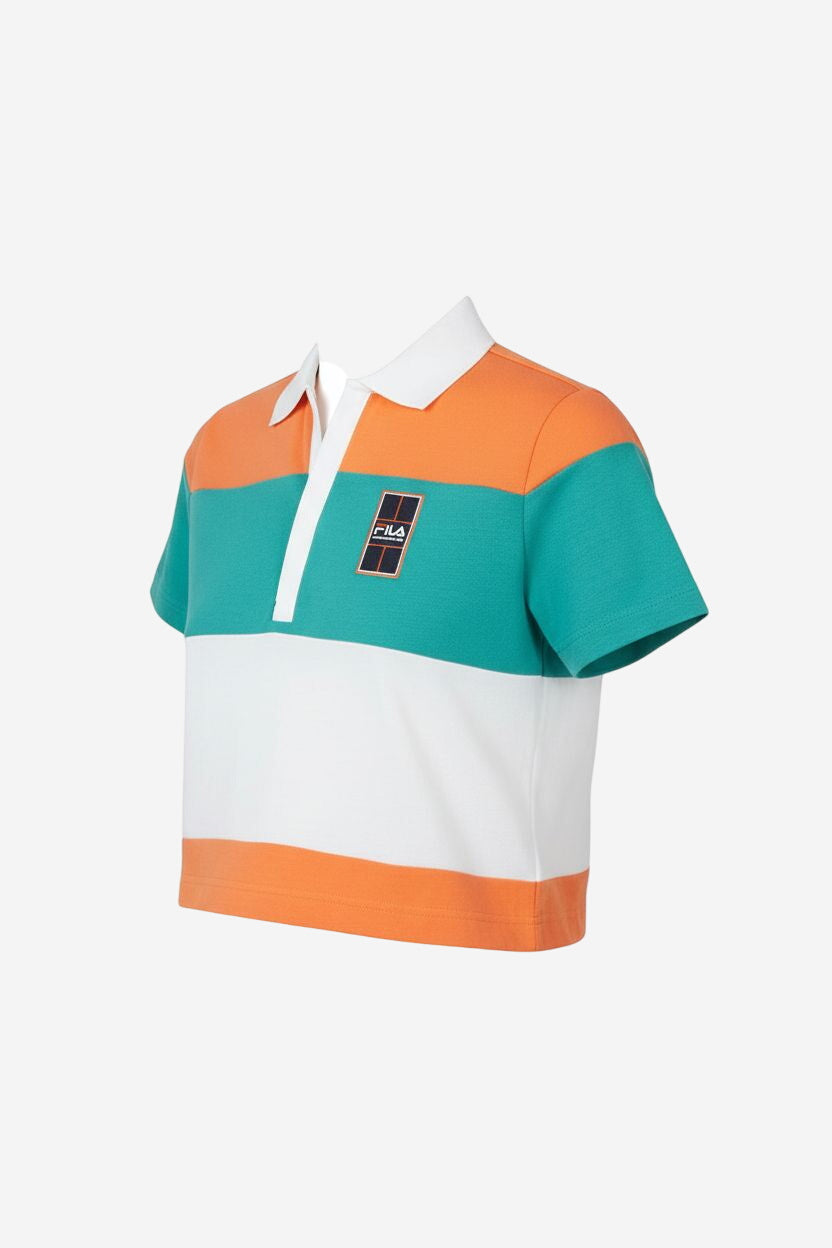 Fila X Dvrx Cropped Polo Shirt - Image 5