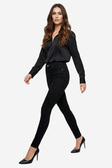 Frame High Waist Skinny Jeans - Thumbnail 1