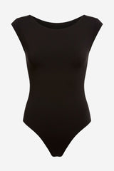 Free People Clean Lines Boat Neck Bodysuit - Thumbnail 2