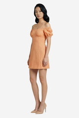 Free People Berry Kiss Eyelet Off the Shoulder Minidress - Thumbnail 3