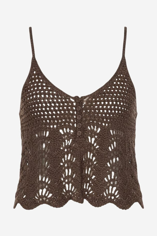 Free People Summer Breeze Linen-Blend Tank - Image 2
