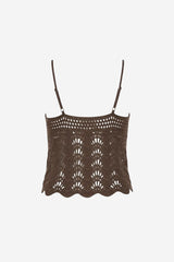 Free People Summer Breeze Linen-Blend Tank - Thumbnail 4
