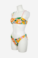 Ellie High Cut Bikini Bottoms Yellow Floral - Thumbnail 5